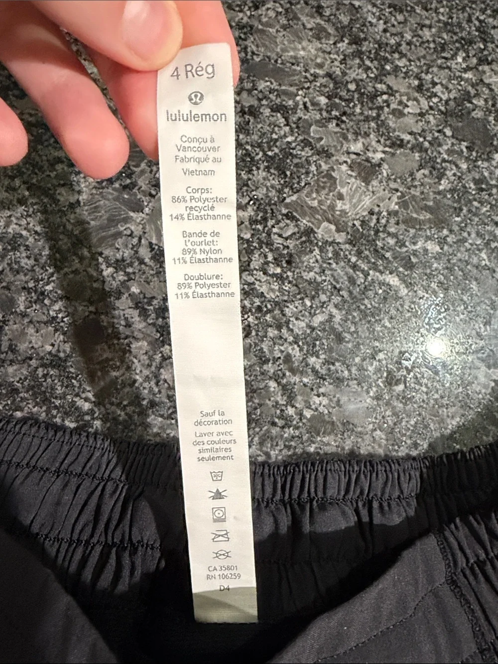 Lululemon running shorts